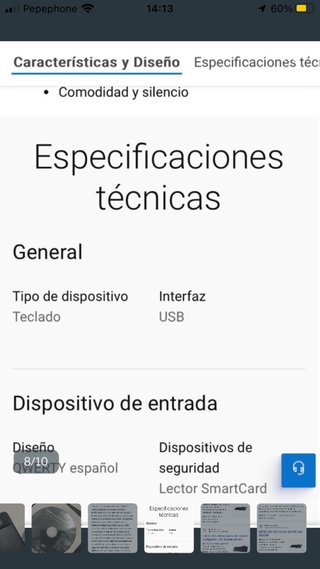 Teclado Dell KB813 Negro