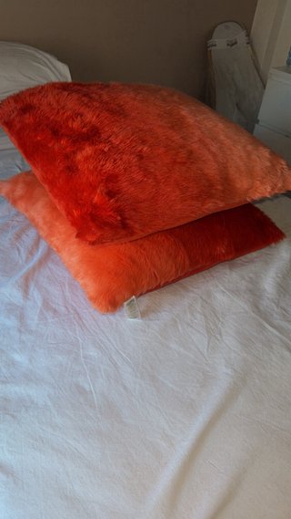 Cortinas naranjas