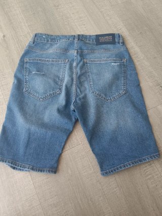 Bermuda tejana Pull&Bear desgastada