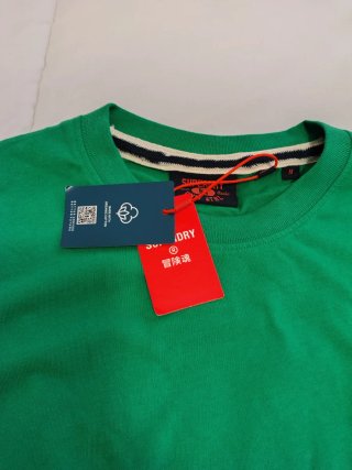 Camiseta Superdry Verde Talla M