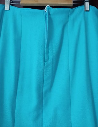 Falda Flamenco Olivares Talla 42 Turquesa