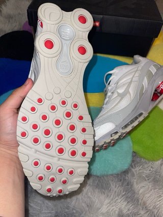 Nike Shox Supreme Rojo Blanco