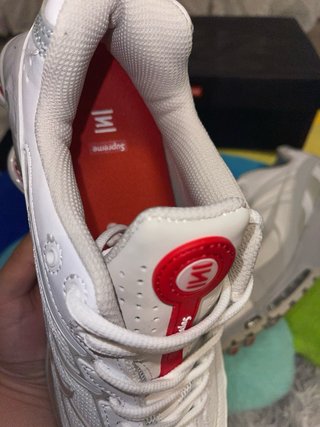 Nike Shox Supreme Rojo Blanco