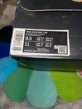Nike Shox Supreme Rojo Blanco