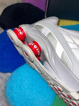 Nike Shox Supreme Rojo Blanco