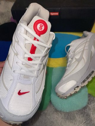 Nike Shox Supreme Rojo Blanco