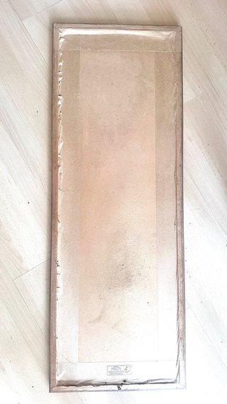 Cuadro vintage flores hilo tensado