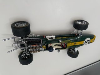 Maqueta 1:18 Exoto Lotus 49 F1 Graham Hill campeon
