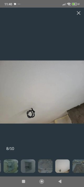 Se realizan trabajos de pinturas y restauración