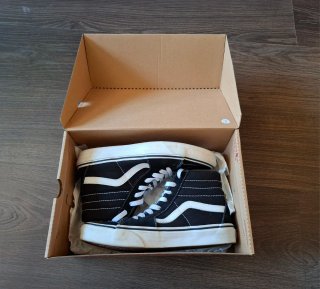 Zapatillas Vans Sk8-Hi Negras Talla [39] UNISEX