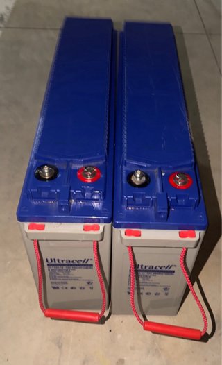 Batería AGM Ultracell y PlusEnergy Car Audio