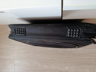 Maletín negro para portátil