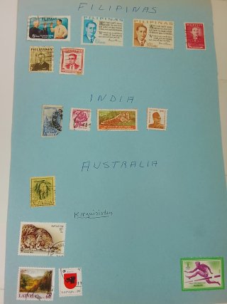 Lote sellos Asia,  África y Australia