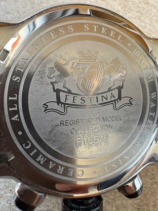 Reloj Festina Hombre Negro Cronógrafo