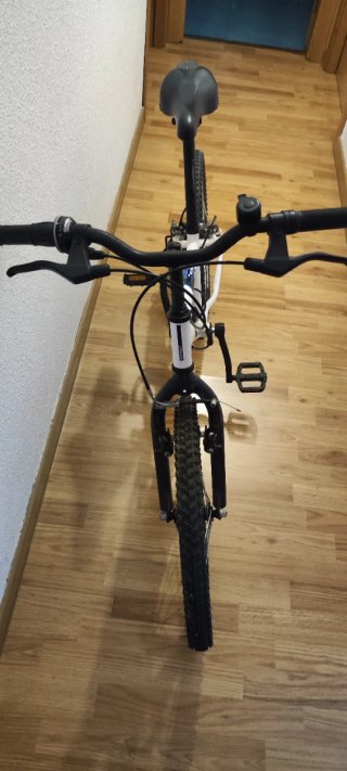 Bicicleta infantil 20 blanca