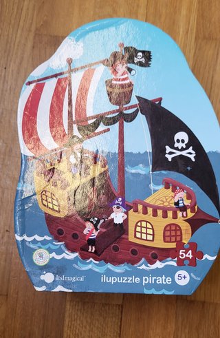 Puzzle Pirata Infantil 54 Piezas