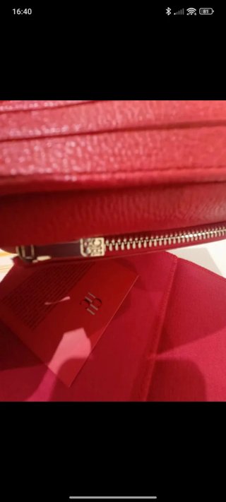 Cartera Carolina Herrera Roja
