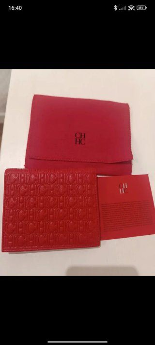 Cartera Carolina Herrera Roja