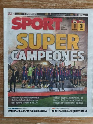 Lote 5 Diarios Barça campeón temporada 2022/23