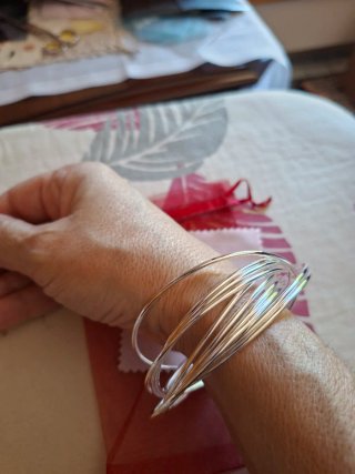 Pulsera Plata 925 seminario nueva