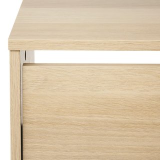 Zapatero IKEA BISSA roble