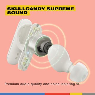 Skullcandy auriculares inalámbricos cómodos