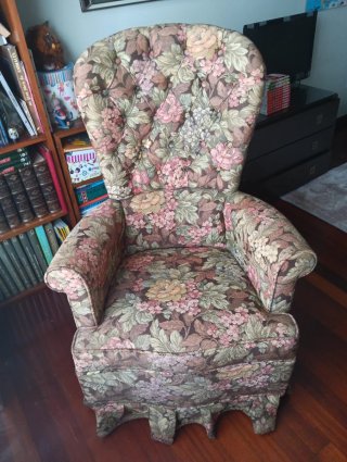 Sillón Ovejero Balancín Giratorio