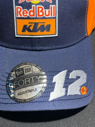 Gorra New Era KTM Red Bull Azul Naranja