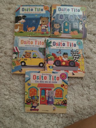 Libros osito tito