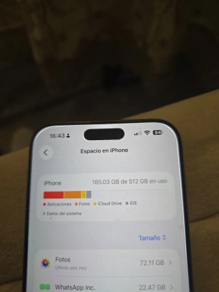 iPhone Plata - Condición Batería 93%