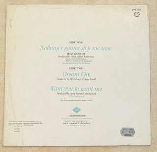 SAMANTHA FOX VINILO NOTHING GONNA STOP 1987