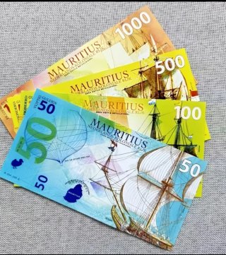 Banconote Nederlands-Mauritius