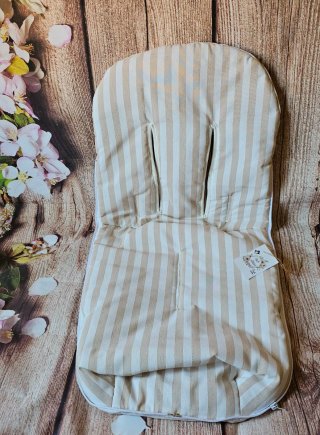 Saco de entretiempo para silla de paseo a rayas
