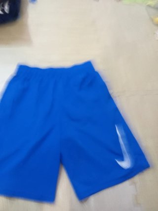 Pantalón corto Nike azul