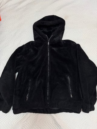 Chaquetón pelo Bershka XL