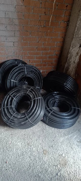 Tubos Eléctricos Corrugados Negro