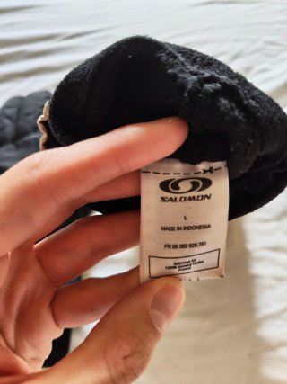 Guantes Salomon Gore-Tex Negros