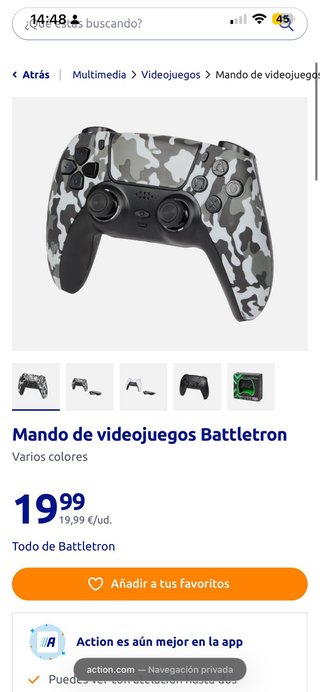 Mando Battletron Universal PS4/PS5/PC Bluetooth