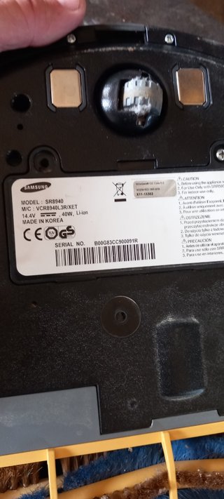 Robot Aspirapolvere Samsung NaviBot non funzionant