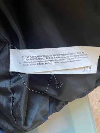 Piumino Zara Blu 13/14Y 164 cm.
