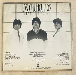 LOS CHUNGUITOS VINILO LP VAGANDO X AHÍ 1984