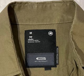 Camisa G-Star RAW verde oliva