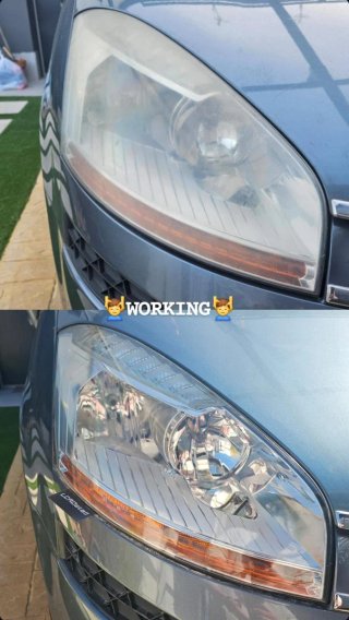 Pulido faros + protección UV