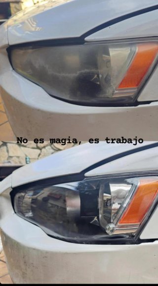 Pulido faros + protección UV