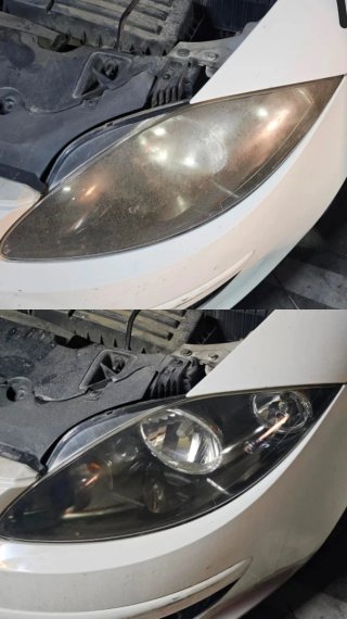 Pulido faros + protección UV