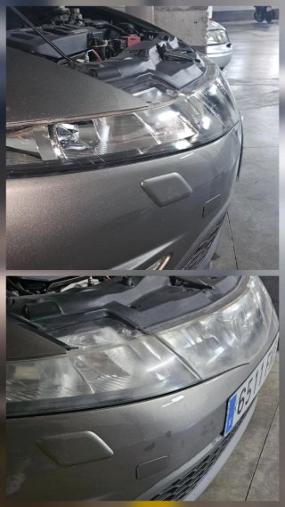 Pulido faros + protección UV