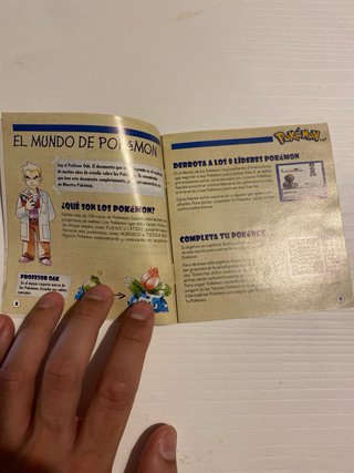 Guia entrenador  pokemon azul rojo
