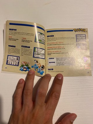 Guia entrenador  pokemon azul rojo