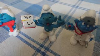 Lote 4 Figuras Pitufos