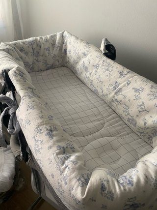 Funda para capazo con estampado toile